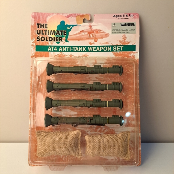 ultimate soldier Other - The Ultimate Soldier U.S. AT4 Anti-Tank Weapon Set by 21st Century Toys